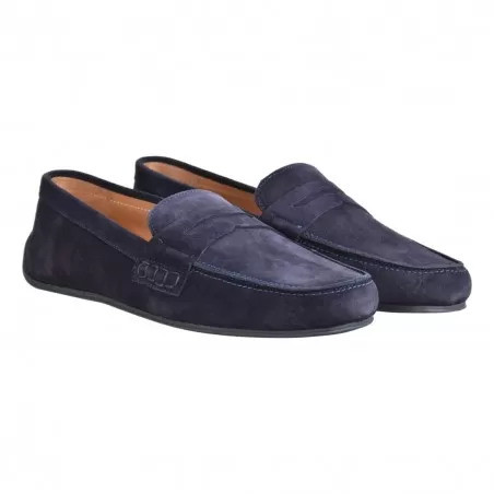MOCASSINO IN CAMOSCIO CHEANEY HUNT NAVY