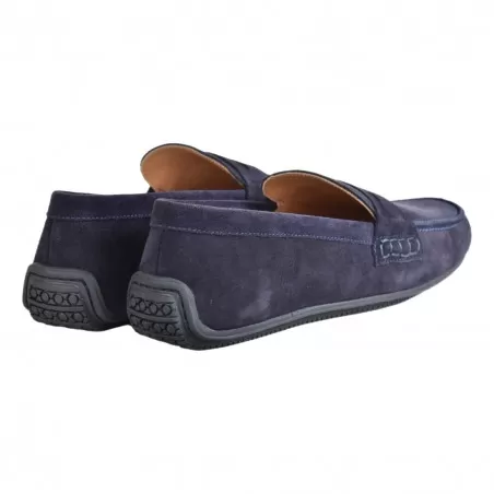 MOCASSINO IN CAMOSCIO CHEANEY HUNT NAVY