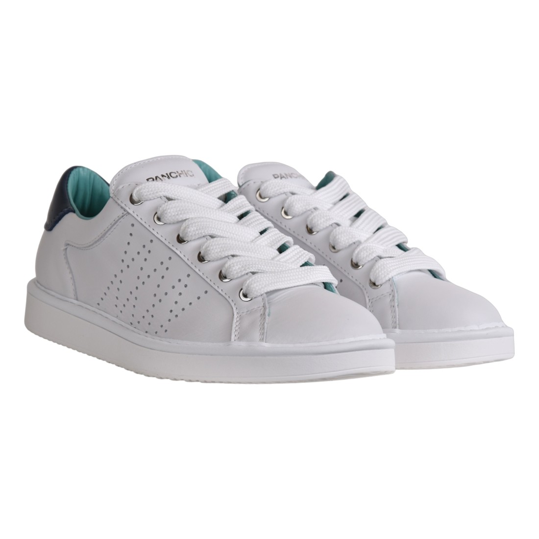 SNEAKERS LACE-UP LEATHER M PANCHIC P01M013-0086 0035