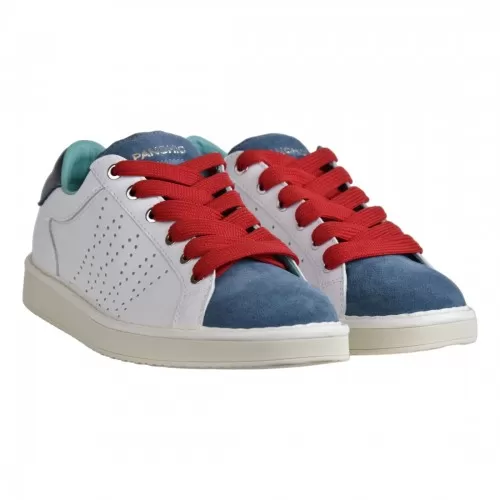 SNEAKERS LACE-UP LEATHER M PANCHIC P01M013-0087 3036