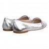BALLERINA CINTURINO BOTTONE LA PARIGINA A5891-SF ARGENTO
