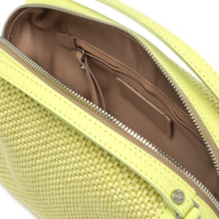 BORSA PELLE E TESSUTO ALIFA GIANNI CHIARINI BS8788 13313