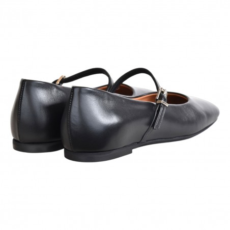 BALLERINA CON CINTURINO POEVE PBALL11M NERO