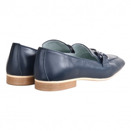 MOCASSINO CON MORSETTO POESIE VENEZIANE PRKG1 NAVY