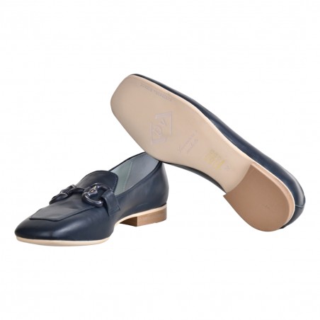 MOCASSINO CON MORSETTO POESIE VENEZIANE PRKG1 NAVY