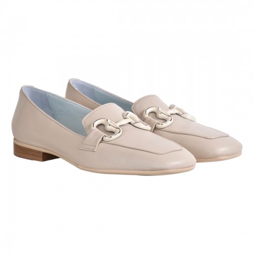MOCASSINO CON MORSETTO POESIE VENEZIANE PRKG1 SABBIA