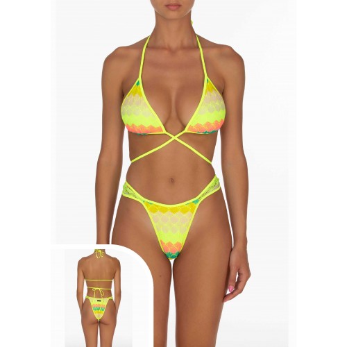 BIKINI TRIANGOLO F**K 0630FY FLUO