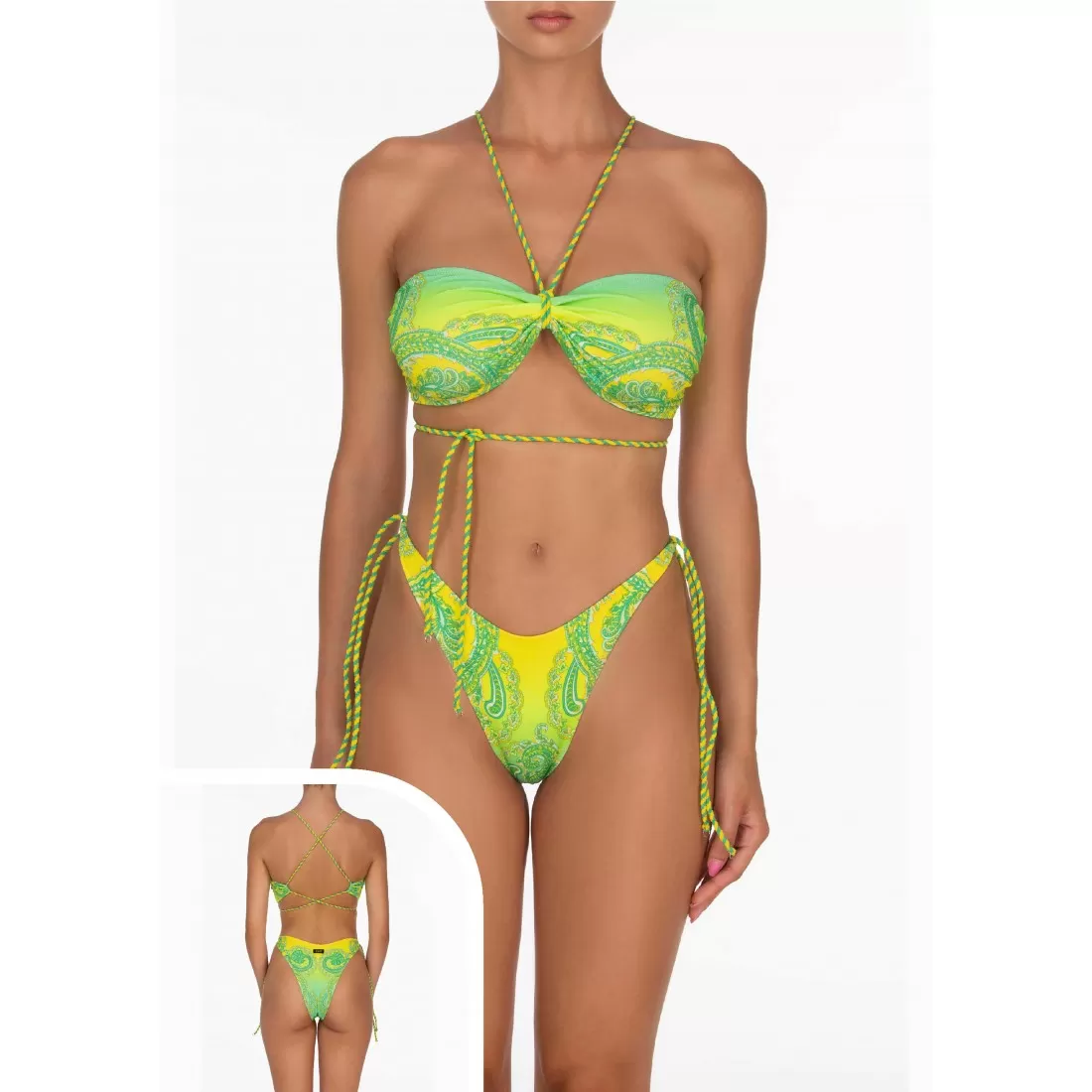 BIKINI FASCIA F**K 0711X26 VERDE