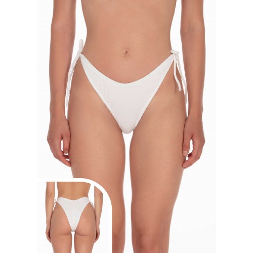 SLIP AMERICANO REGOLABILE F**K 0920WH BIANCO
