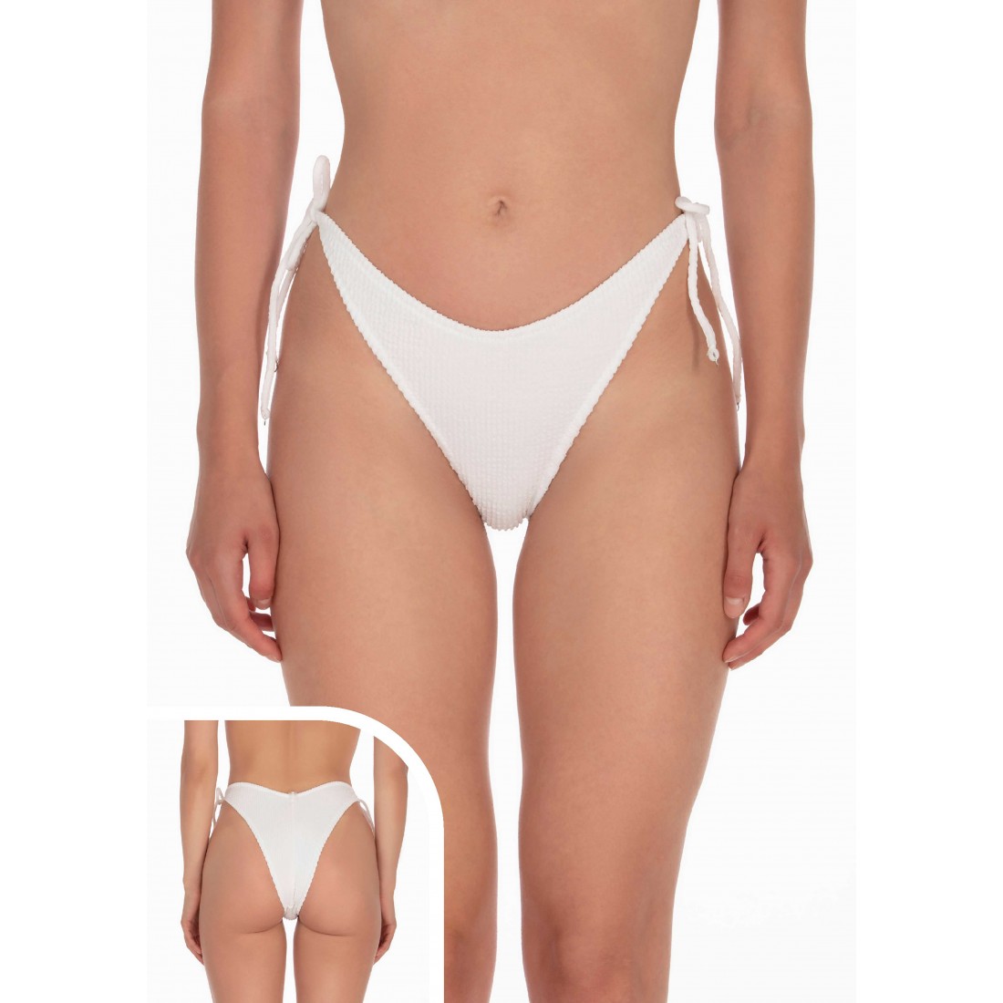 SLIP AMERICANO REGOLABILE F**K 0920WH BIANCO