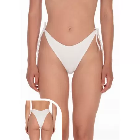 SLIP AMERICANO REGOLABILE F**K 0920WH BIANCO