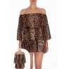 ABITO CORTO F**K 1368X01 LEOPARD
