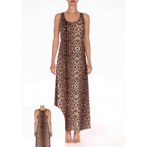 ABITO LUNGO F**K 1369X01 LEOPARD