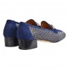 MOCASSINO TRAFORATO CON MORSETTO LA PARIGINA 4637 BLUE