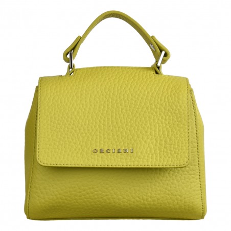BORSA SVEVA MINI A MANO CON TRACOLLA ORCIANI BO2019 ACIDO