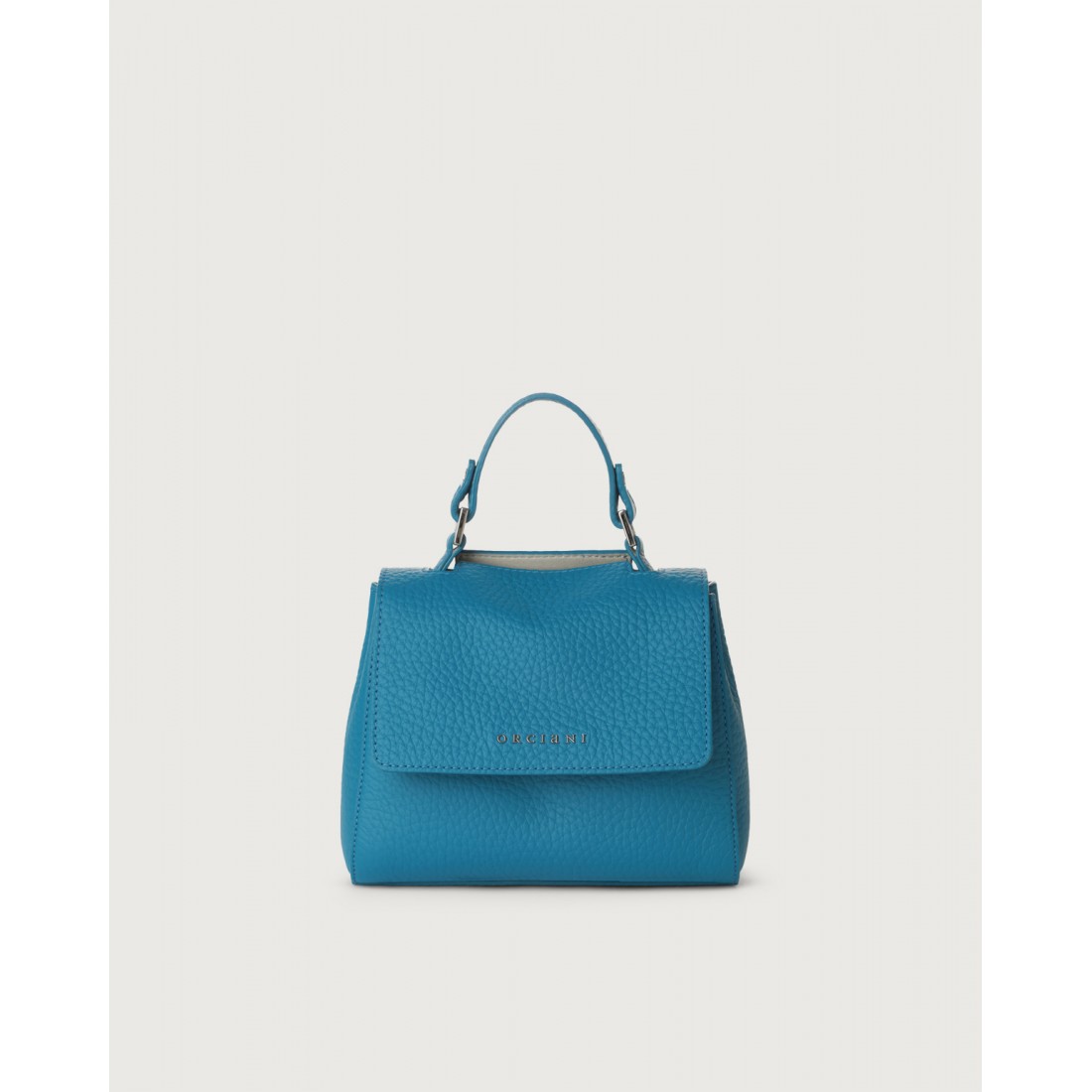 BORSA SVEVA MINI A MANO CON TRACOLLA ORCIANI BO2019 PAVONE