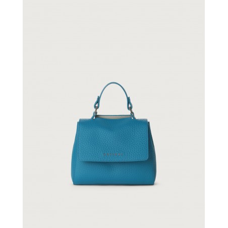 BORSA SVEVA MINI A MANO CON TRACOLLA ORCIANI BO2019 PAVONE