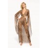 ABITO LUNGO ROSE LEOPARD 4GIVENESS FGCW3798 200