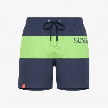 SWIM PANT STRIPE ON MIDDLE SUN68 H34116 07
