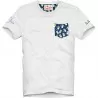 T-SHIRT BLANCHE TEA LEMON 01N EMB MC2 SAINT BARTH BLA0001 02690F