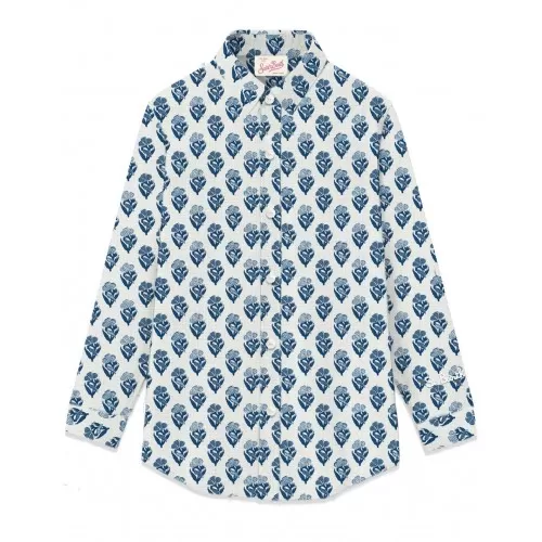 SHIRT MEREDITH JAIPUR FLOWER 10 MC2 SAINT BARTH MDH001 00815F