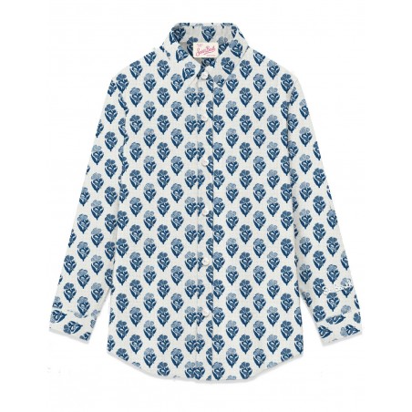 SHIRT MEREDITH JAIPUR FLOWER 10 MC2 SAINT BARTH MDH001 00815F