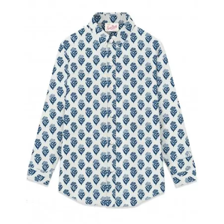 SHIRT MEREDITH JAIPUR FLOWER 10 MC2 SAINT BARTH MDH001 00815F