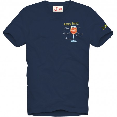 T-SHIRT SPRITZ 61 EMB MC2 SAINT BARTH TSHM001 03757F