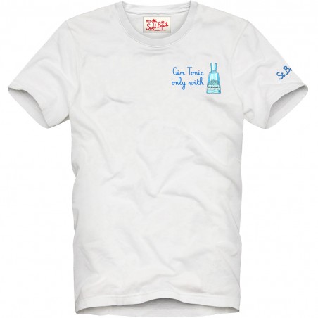 T-SHIRT GIN TONIC 01N EMB MC2 SAINT BARTH TSHM001 03825F