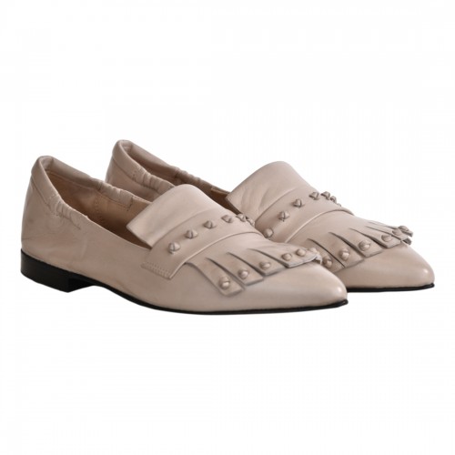 MOCASSINO CON FRANGIA POMME D'OR 0816 SAND