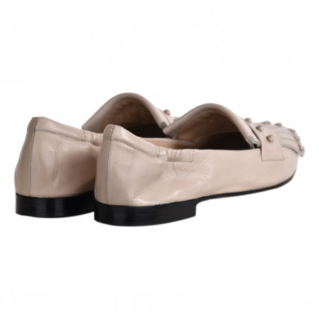 MOCASSINO CON FRANGIA POMME D'OR 0816 SAND