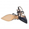 CHANEL CON FIBBIA POMME D'OR 6168 NAVY