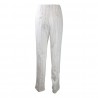 PANTALONE PENCES GESSATO SO ALLURE D6025 MILK