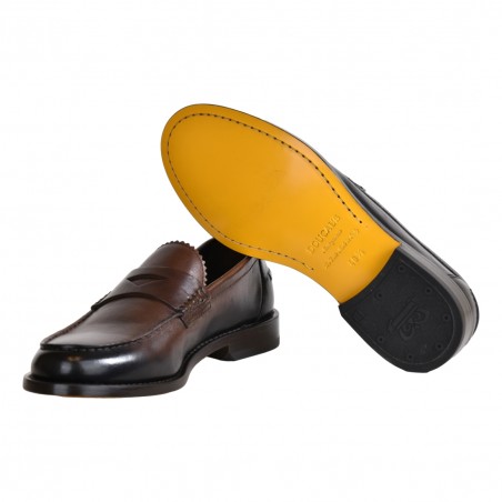 MOCASSINO PENNY LOAFER DOUCAL'S DU3241GRANUY196 TM06