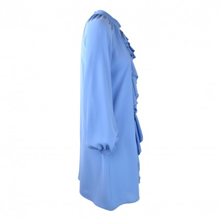 ABITO TUNICA VOLANT SO ALLURE G1046 COBALTO