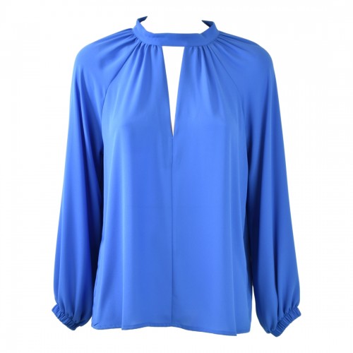 BLUSA ML GIRO SO ALLURE G2030 COBALTO
