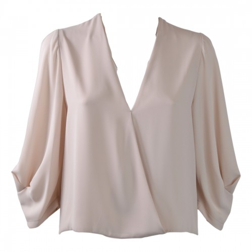 CAMICIA INCROCIO SO ALLURE G2031 CHAMPAGNE