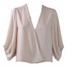 CAMICIA INCROCIO SO ALLURE G2031 CHAMPAGNE
