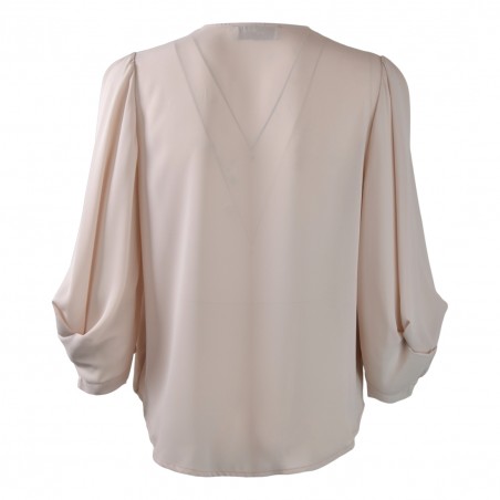 CAMICIA INCROCIO SO ALLURE G2031 CHAMPAGNE