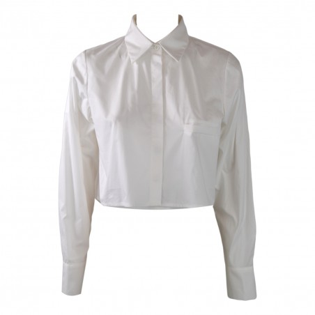 CAMICIA BOY POPELINE SO ALLURE J2045BIS MILK