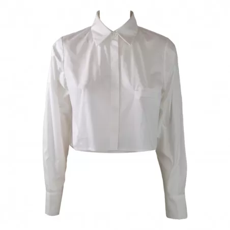 CAMICIA BOY POPELINE SO ALLURE J2045BIS MILK