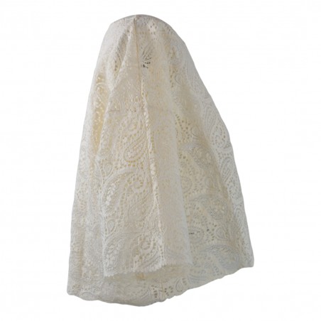 BLUSA BOXY PIZZO + SPILLA SO ALLURE L2022 BUTTER