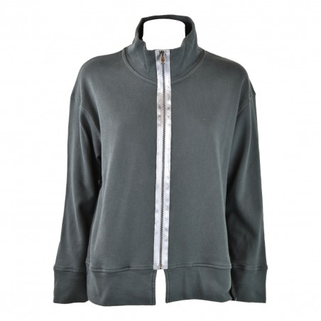 FELPA FULL ZIP RASO SPACCHI NOUMENO CONCEPT N-F159-12000 172