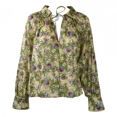 BALLOON BLOUSE ATTIC AND BARN ATBL005 1028