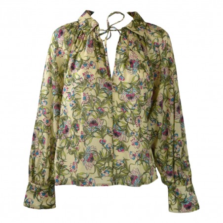 BALLOON BLOUSE ATTIC AND BARN ATBL005 1028