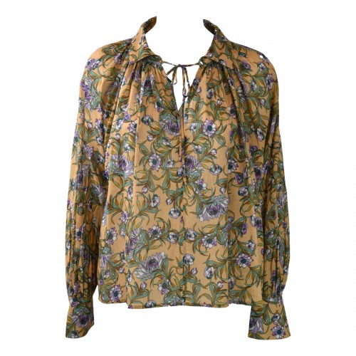 BALLOON BLOUSE ATTIC AND BARN ATBL005 3043