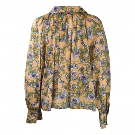 BALLOON BLOUSE ATTIC AND BARN ATBL005 3043