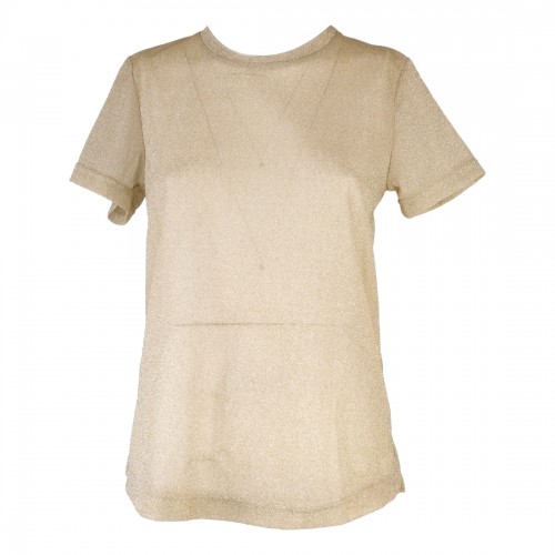 T-SHIRT MAIORCA LUREX LUCE MAIORCA ORO