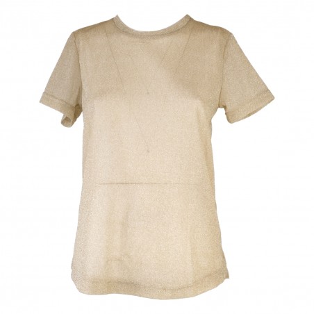 T-SHIRT MAIORCA LUREX LUCE MAIORCA ORO