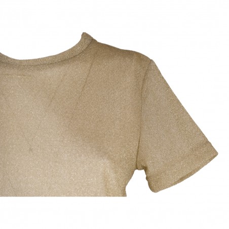T-SHIRT MAIORCA LUREX LUCE MAIORCA ORO